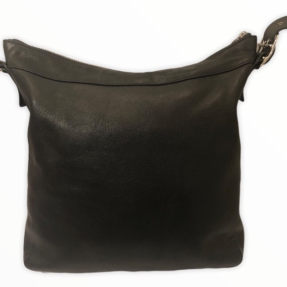 Coach black leather duffle bag - Picture 1 of 14